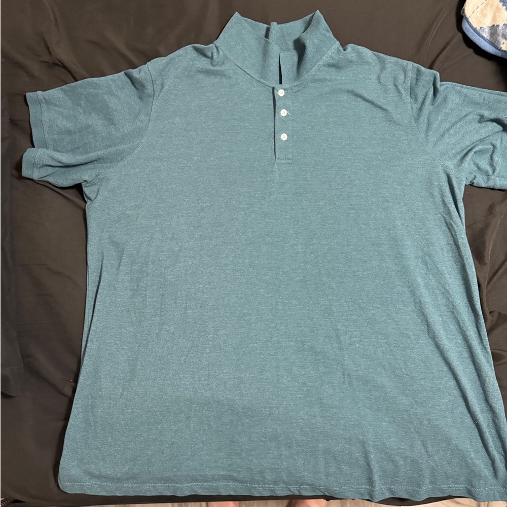 Men's Teal Polo Shirt